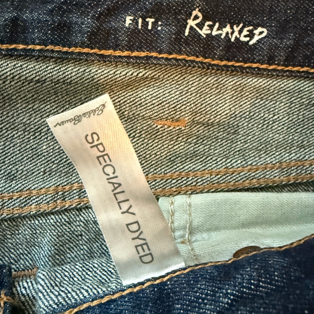 Men's Blue Jeans 42 X 30 - Picture 3 of 4